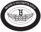 Gothic B Black Band with Brinks Incorporated logo